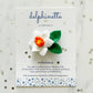 Narcissus Hair Tie l December Birth Month Flower Gift