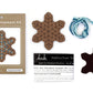 Gingerbread Flake - DIY Stitched Ornament Kit