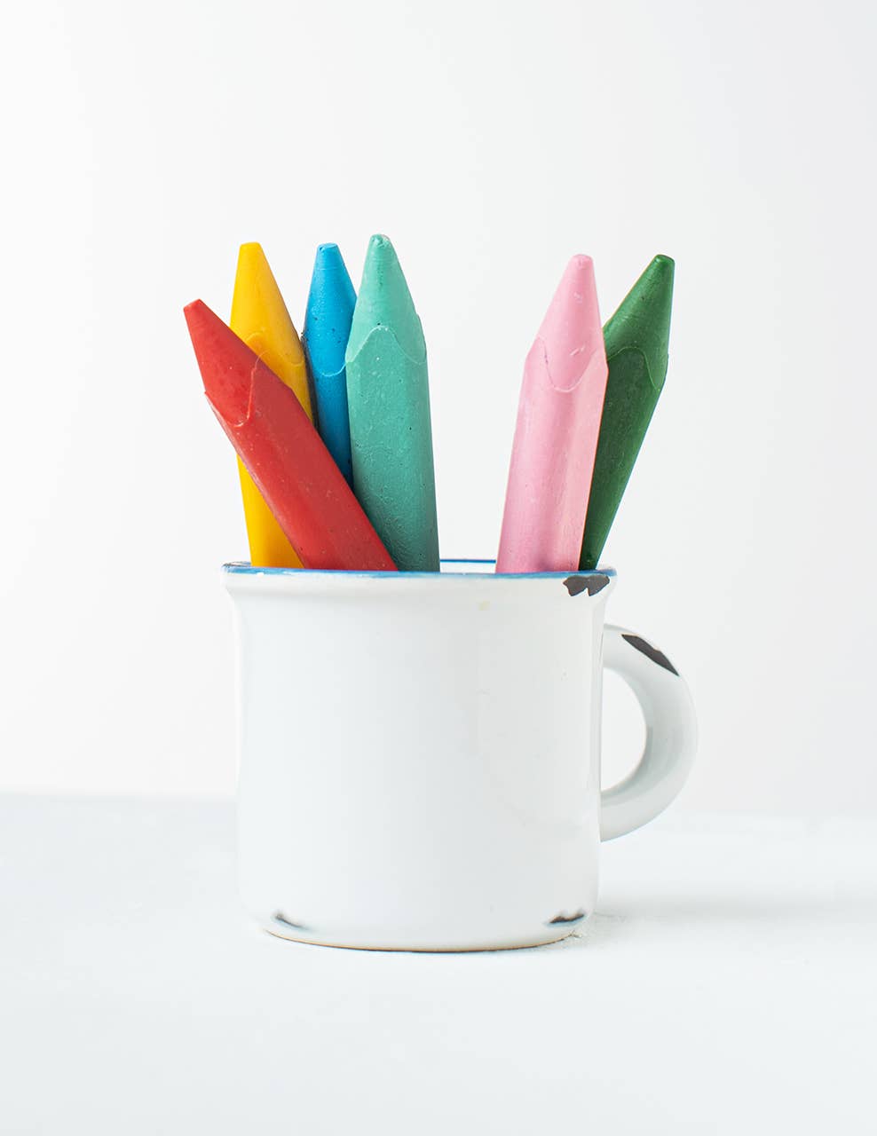 Triangle Non-Toxic Beeswax Crayons