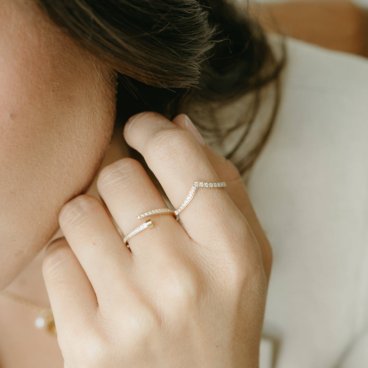 The Alessia Wrap Ring: 7