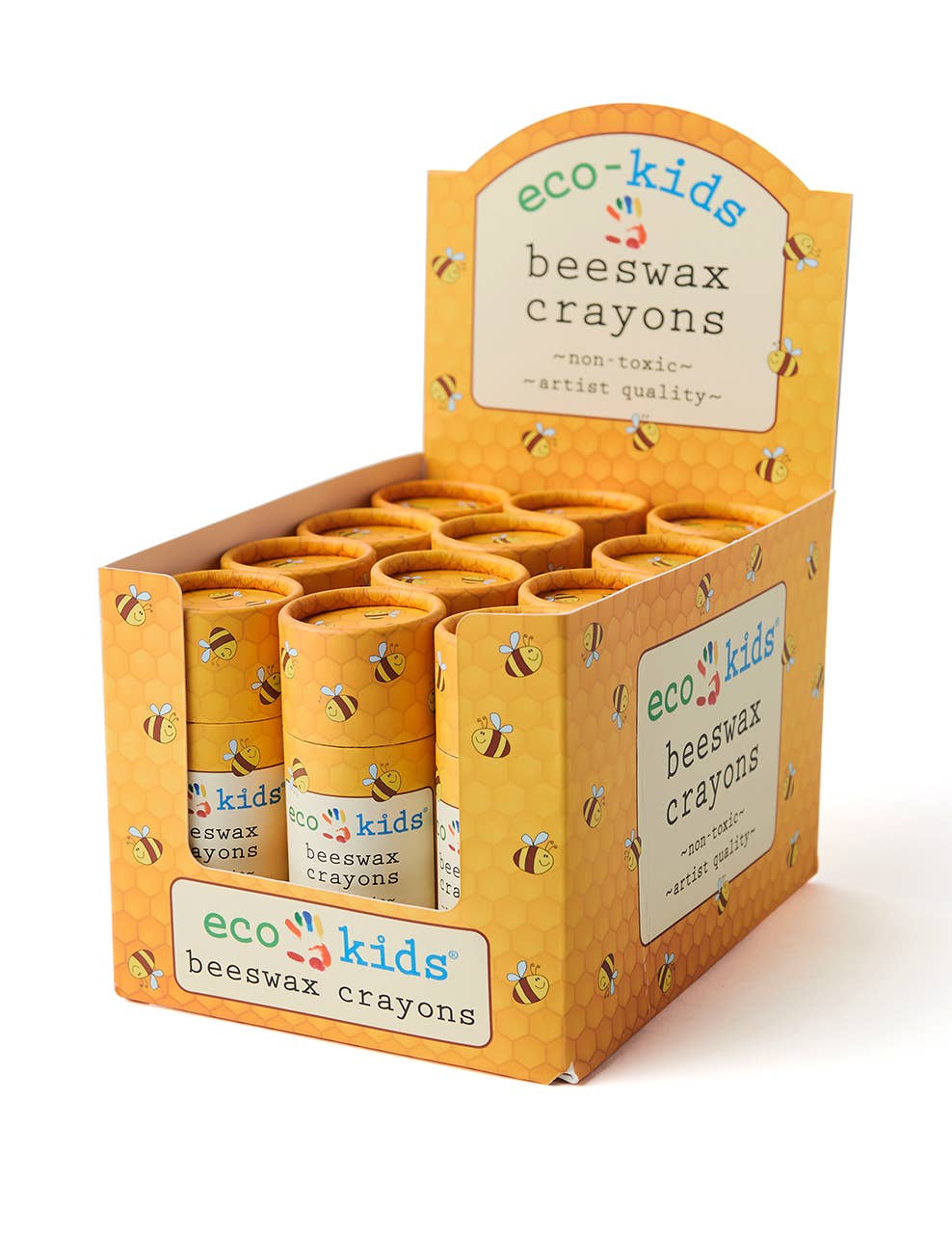 Triangle Non-Toxic Beeswax Crayons