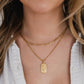 Chunky Paperclip Chain: 20"