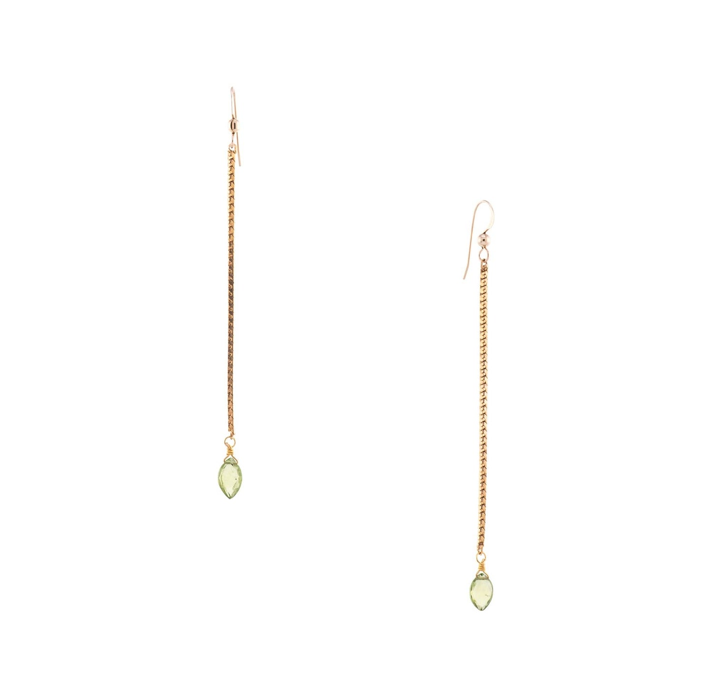 SS25 Isla Earrings: Peridot