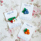 Clementine Orange Hair Clip