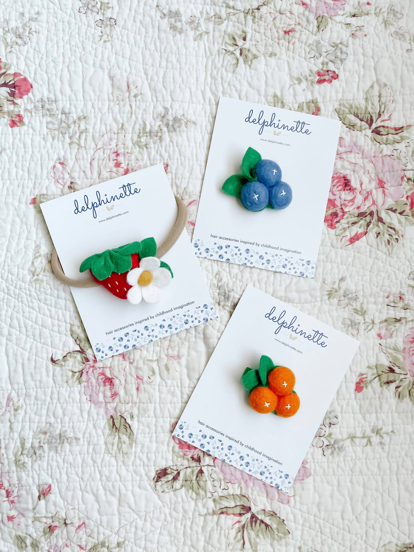 Clementine Orange Hair Tie