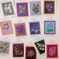 Western Red Lily Stamp Sticker – Saskatchewan Canada