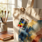Portable Mini High Pigment Watercolor Paints Keychain (8 colors): Regular