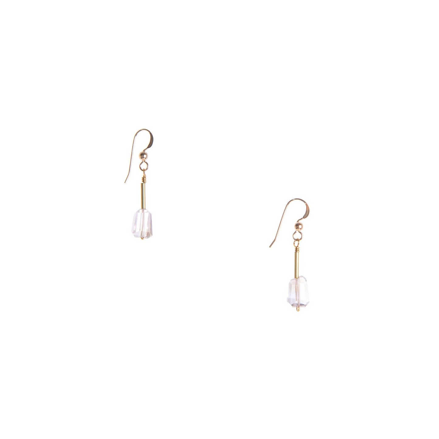 Enver Earrings: Carnelian