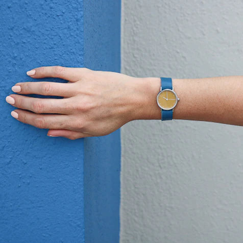 Blue & Yellow Watch
