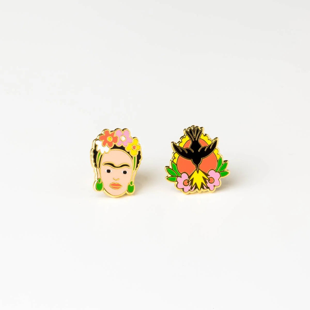 Frida Kahlo & Milagro Earrings