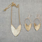 Tulip Shield Mini Earring