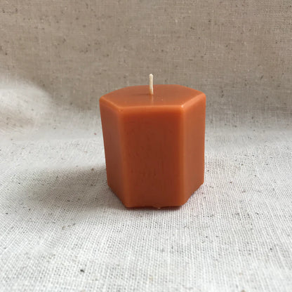 Five of Hearts Hexagon Votive Candle