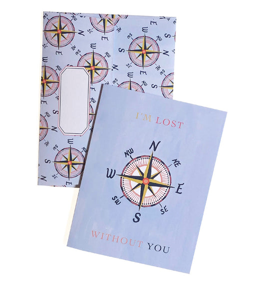 I'm Lost Without You Card