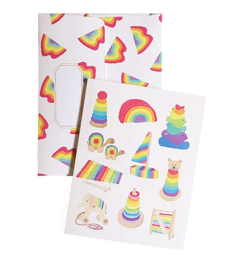 Little Rainbow Card