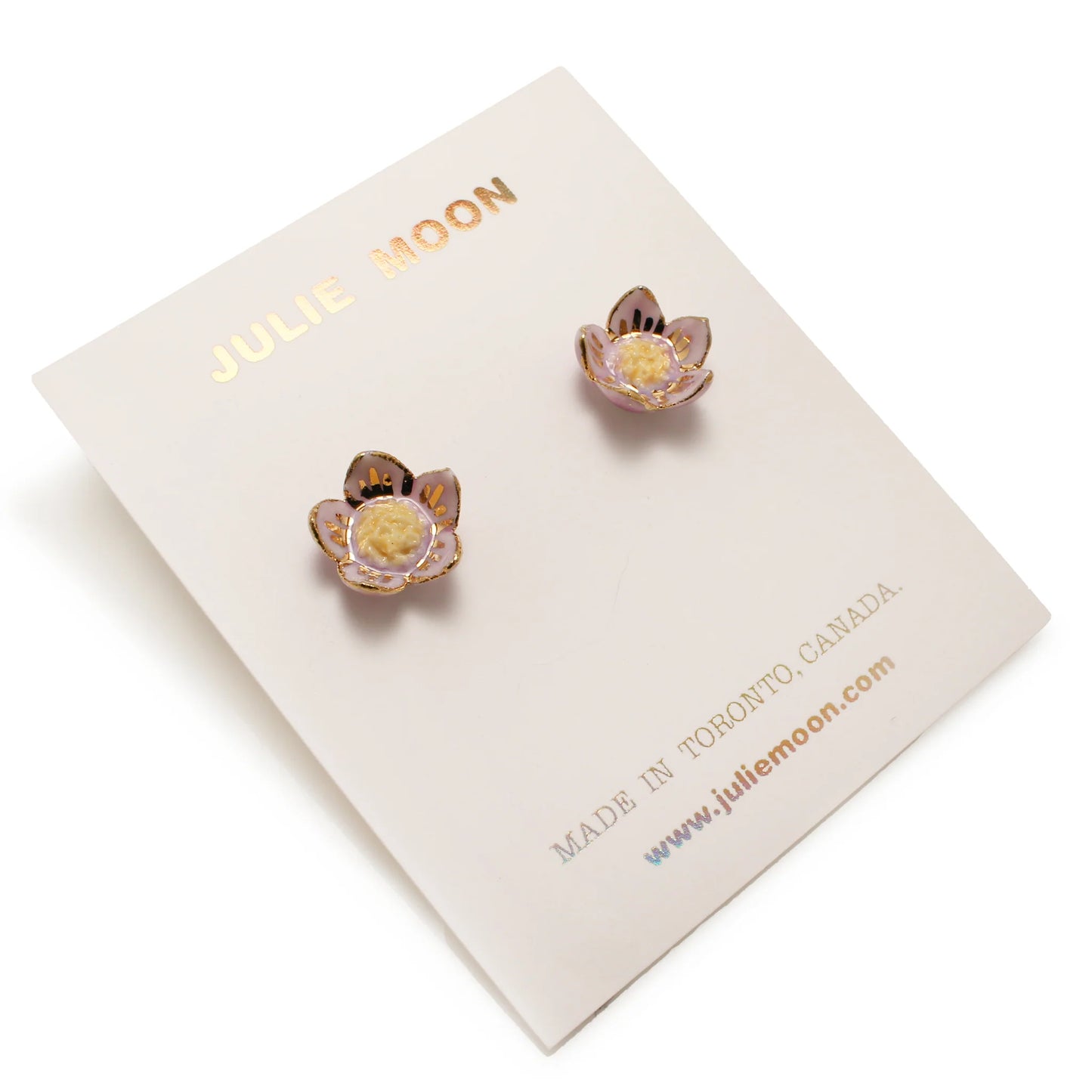 Manitoba Prairie Crocus Earrings