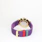 90's Purple White Watch