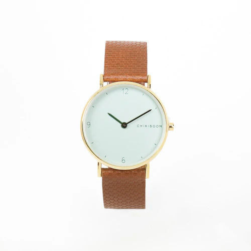 Textured Brown/Turquoise Watch