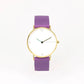 Purple, Blue & Gold Watch