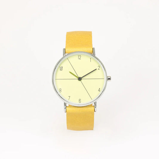 Mustard & Beige Watch