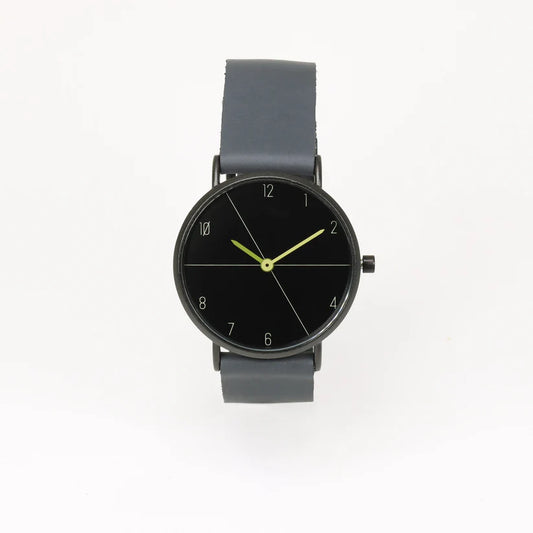 Blue-Grey Matte Black Watch