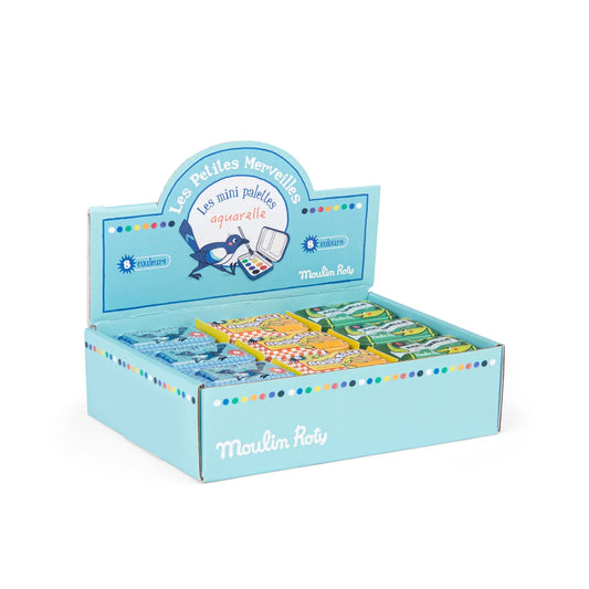 Petites Merveilles Mini Watercolour Palettes Yellow