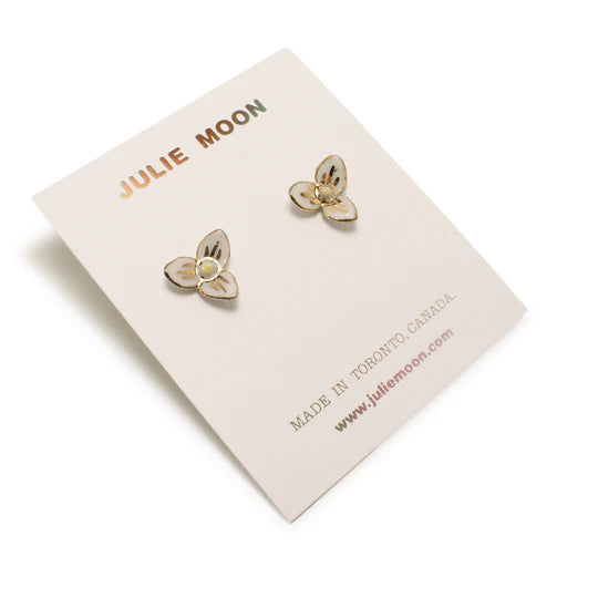 Ontario Trillium Earrings
