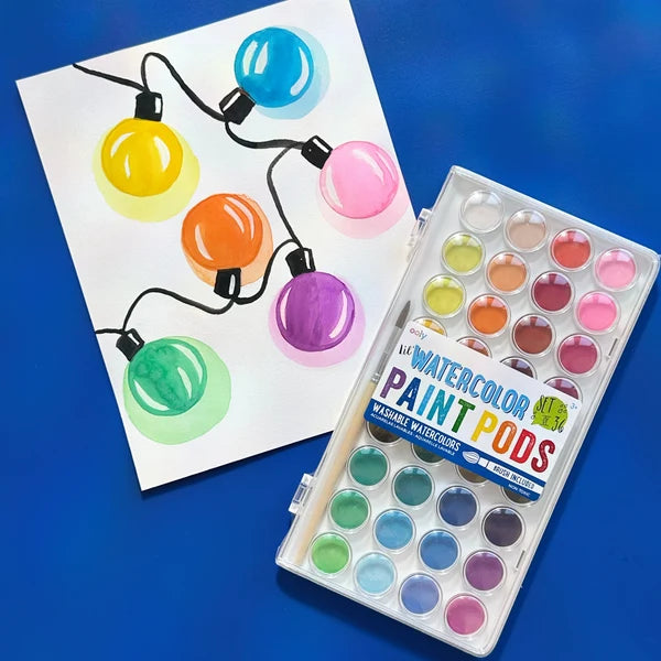Lil Watercolor Paint Pods