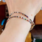 Rainbow Gemstone Double Wrap