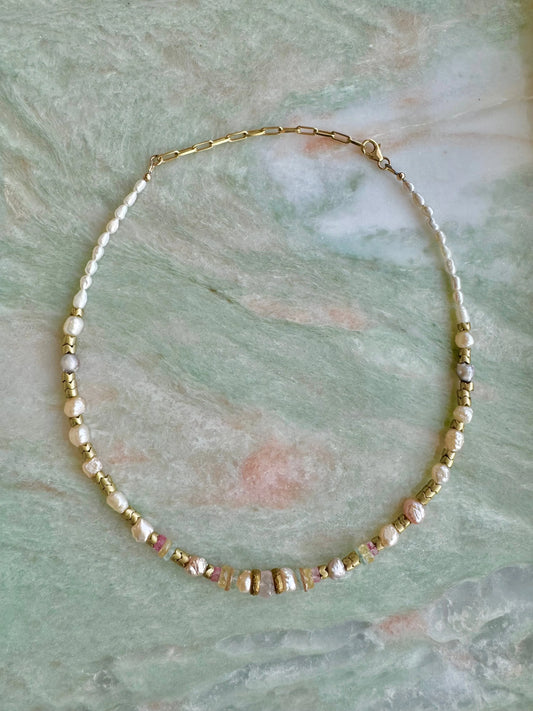Gemma Rosa Necklace