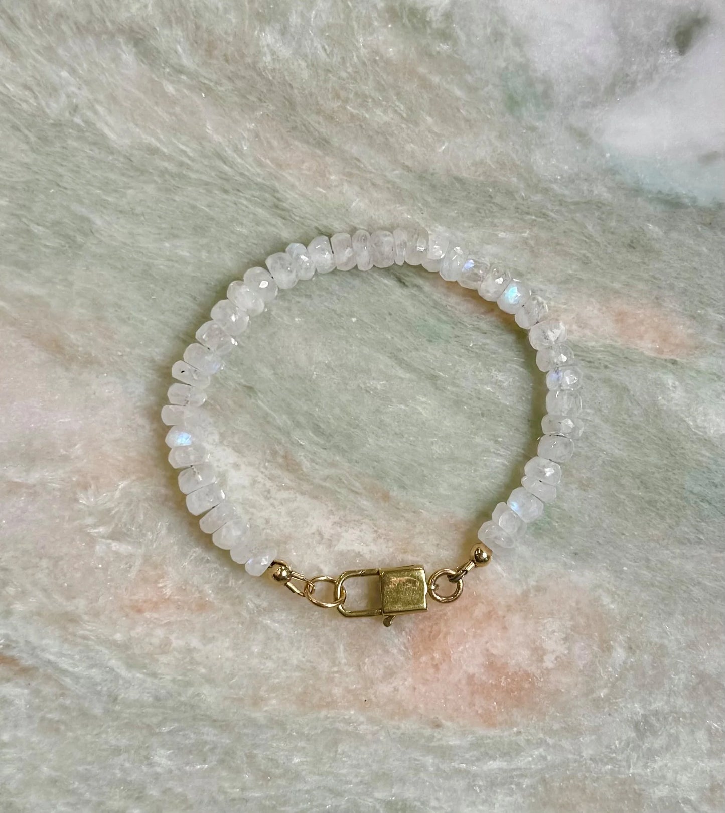 Rainbow Moonstone bracelet