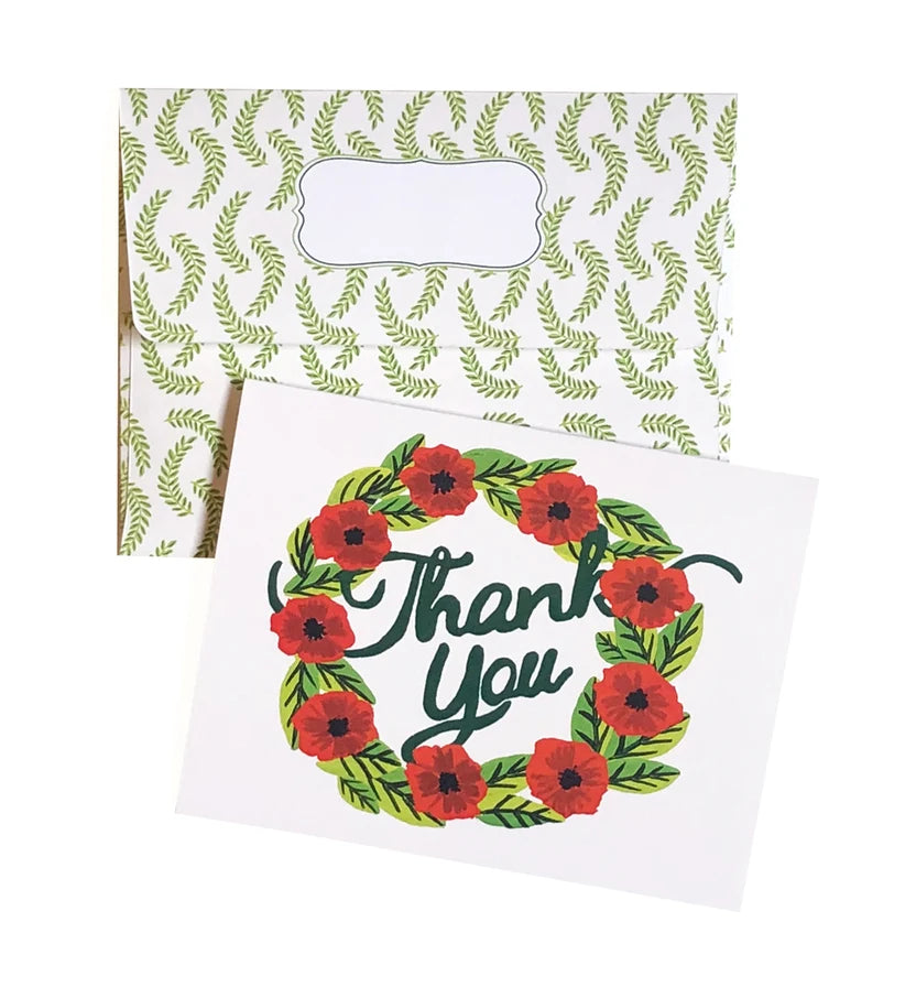 Thank You Poppy Card