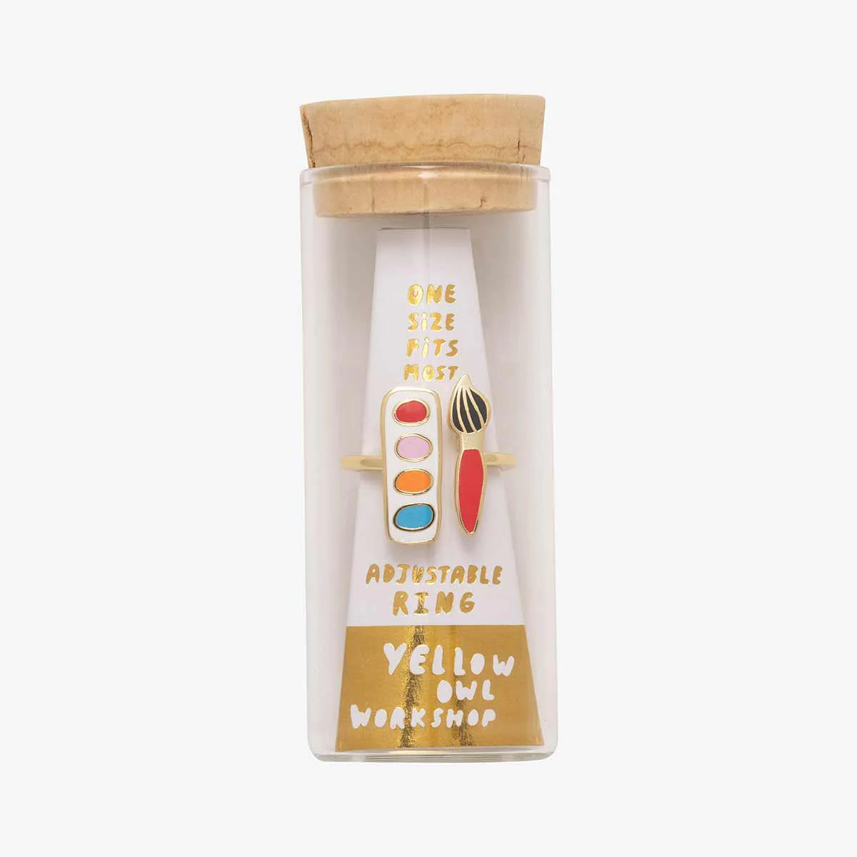 Watercolours & Brush Ring