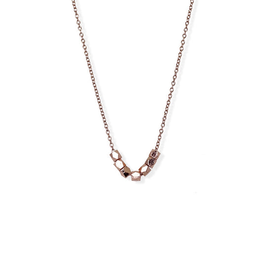JJ+RR Necklace Beads - Rose Gold