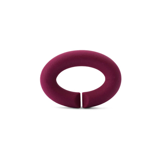 X Jewellery Link Bordeaux Rubber