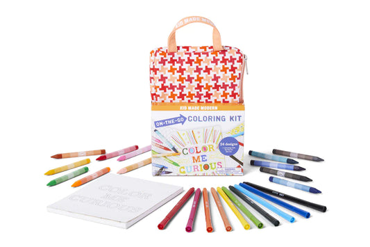 Kid Made Modern - On The Go Coloring Kit
